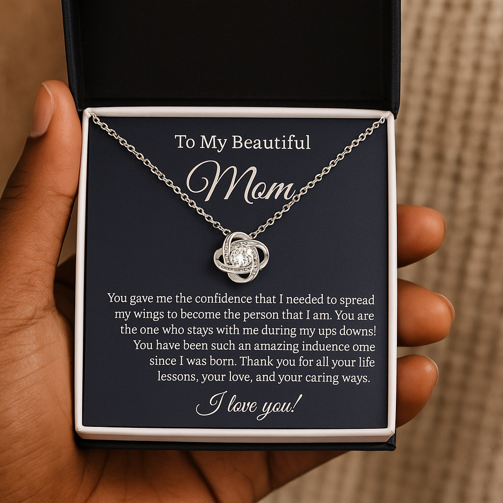 ✨ Product Description — “To My Beautiful Mom” Message Card Gift ✨