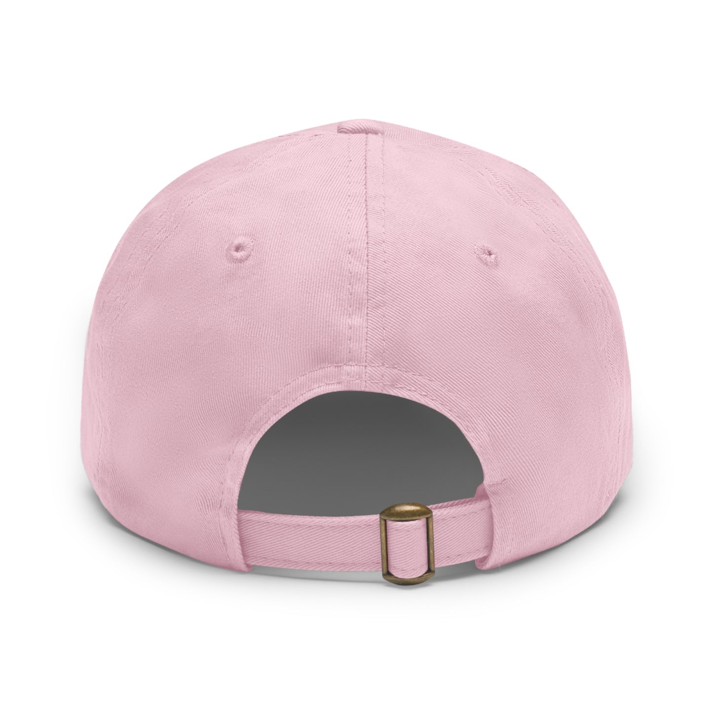 Retro Cassette Leather Patch Dad Hat – Vintage Tape Design, Music Lover Gift