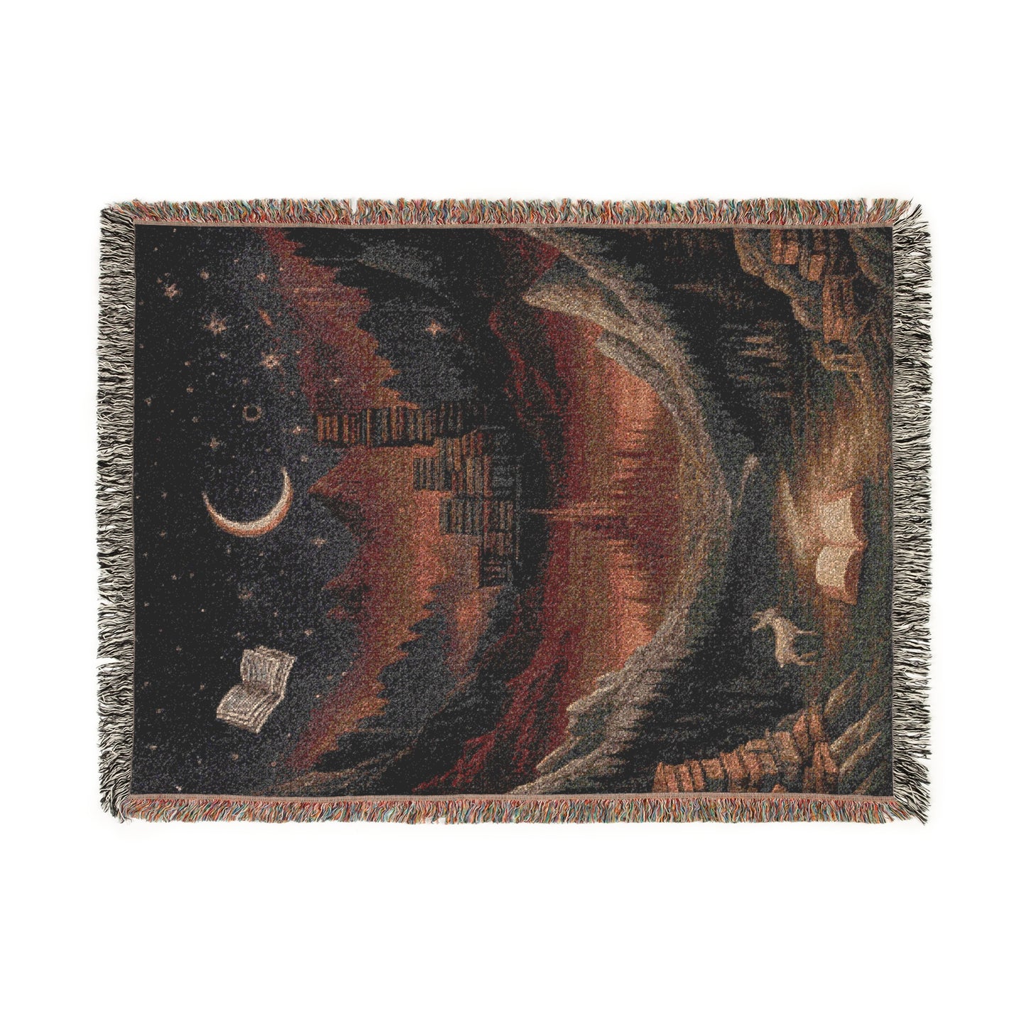 📚❤️ Holiday Edition Gift Set — “Wrapped in Love” Blanket for Book Lovers