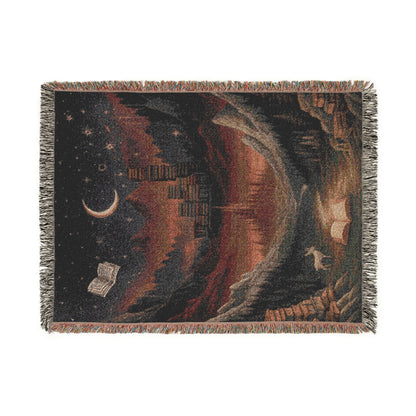 📚❤️ Holiday Edition Gift Set — “Wrapped in Love” Blanket for Book Lovers