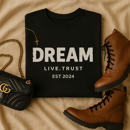 Proverbs 3:5 Inspirational Black T-Shirt ✝️🖤