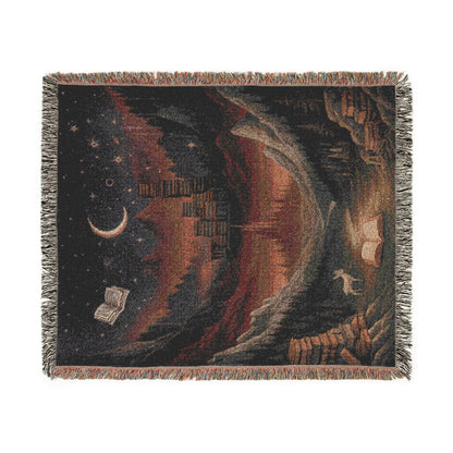 📚❤️ Holiday Edition Gift Set — “Wrapped in Love” Blanket for Book Lovers