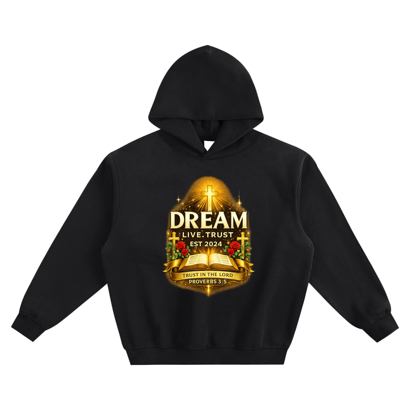 Fleeced Boxy Hoodie